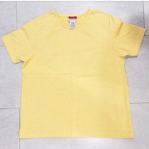 L.L. Bean bright yellow crew neck tee